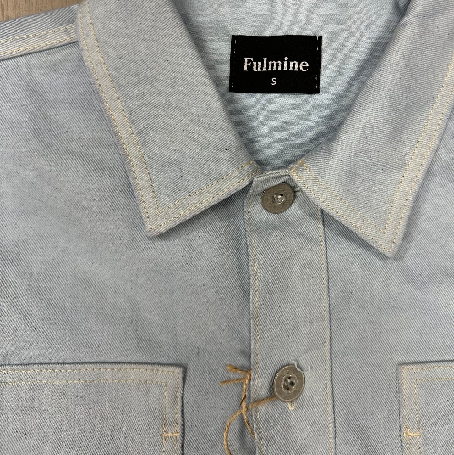 Fulmine US Army Hand Dyed Denim Popover