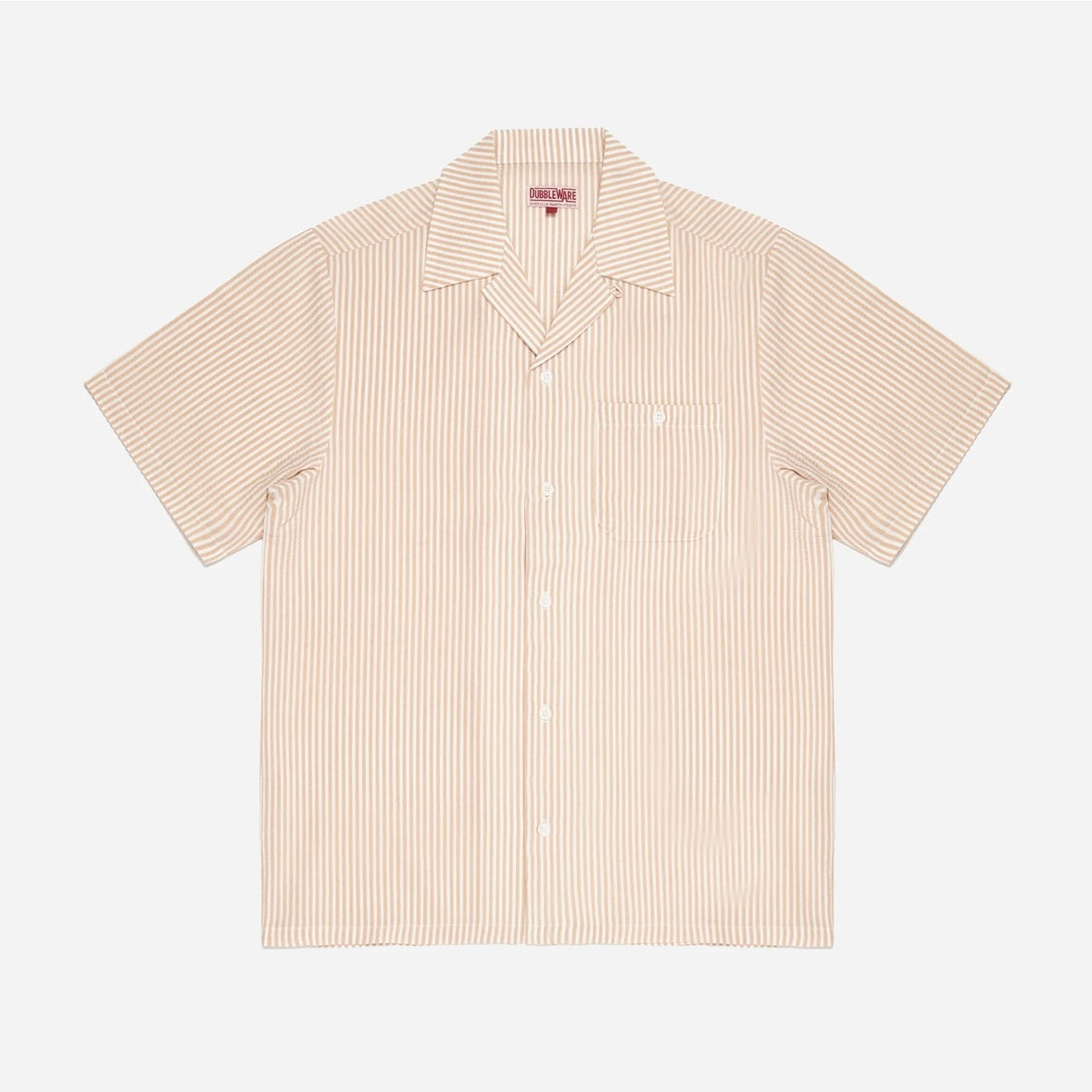 Dubbleware Quincy Seersucker Short Sleeved Shirt