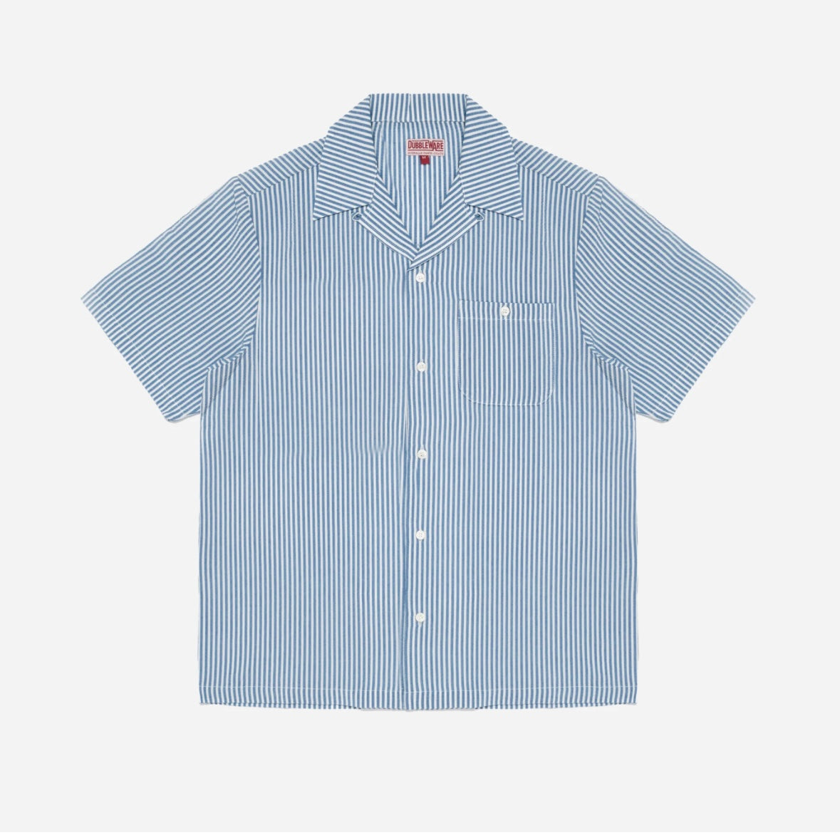 Dubbleware Quincy Seersucker Short Sleeved Shirt