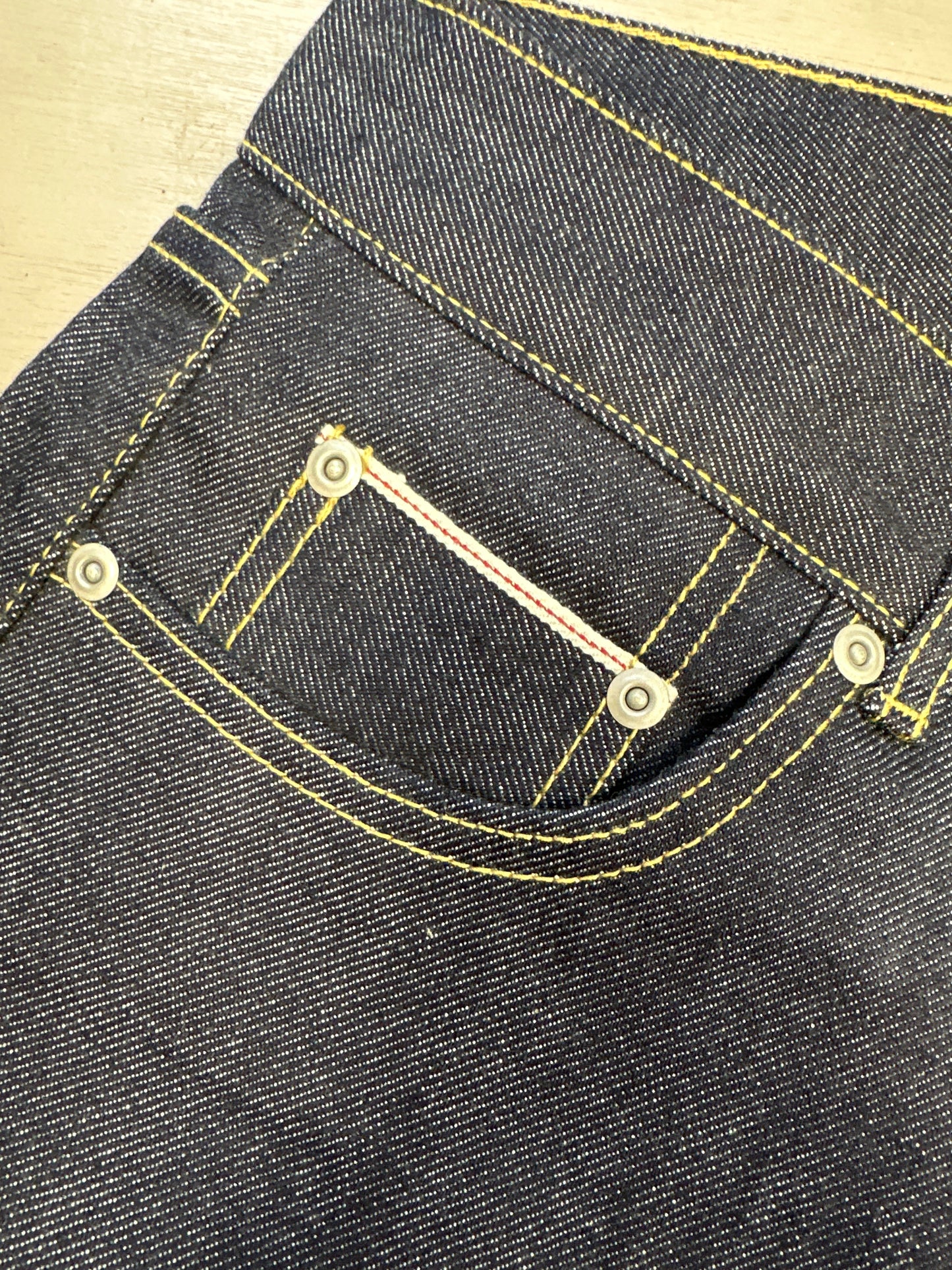 Uniform Bridge Selvedge Denim Pants - Indigo