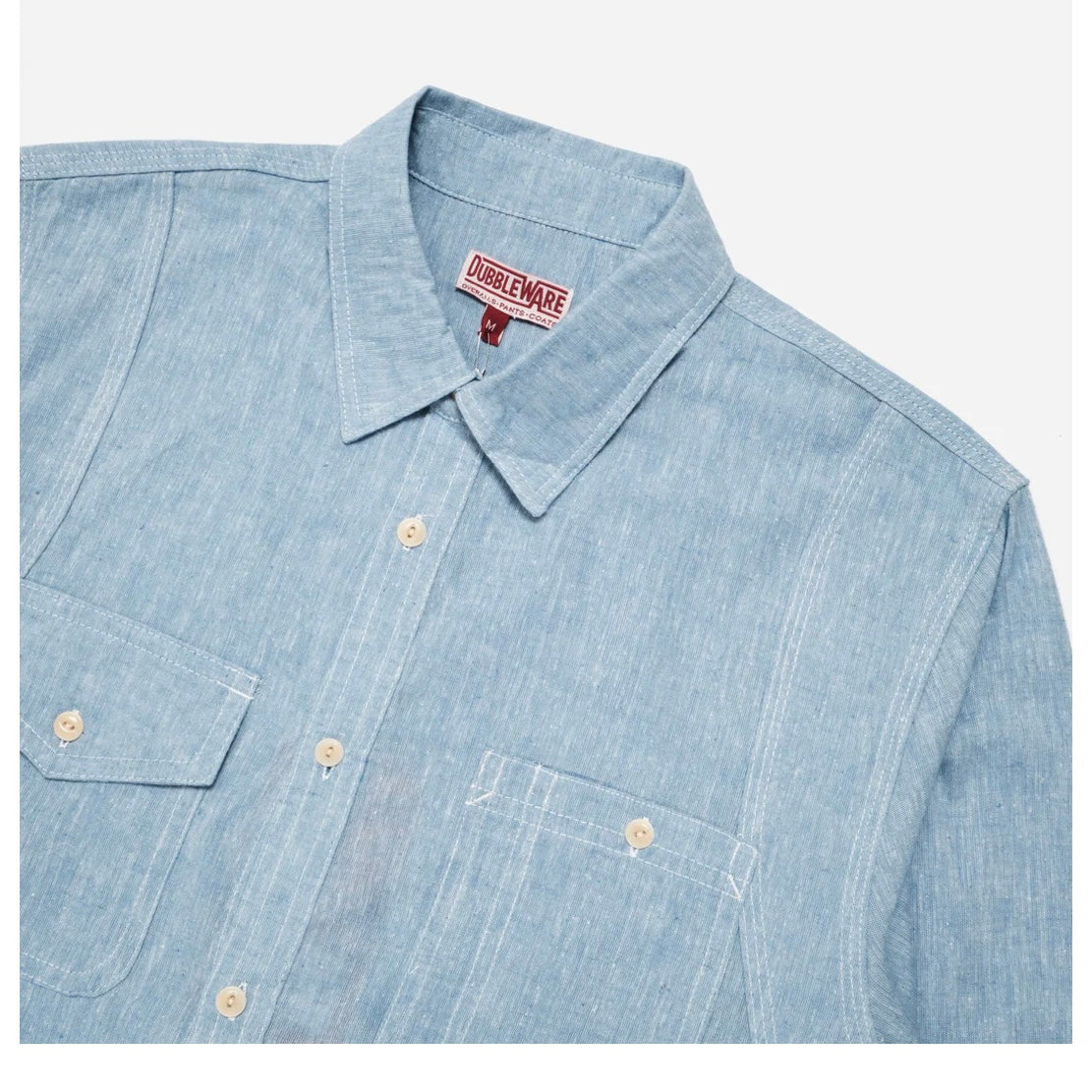 Dubblewear Brockton reinforced chambray shirt