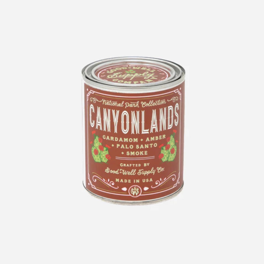 Good & Well Supply CO 8oz National Parks Canyonlands Candle