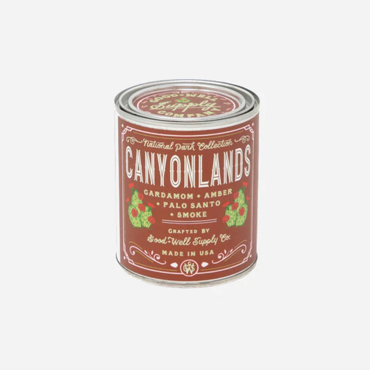 Good & Well Supply CO 8oz National Parks Canyonlands Candle