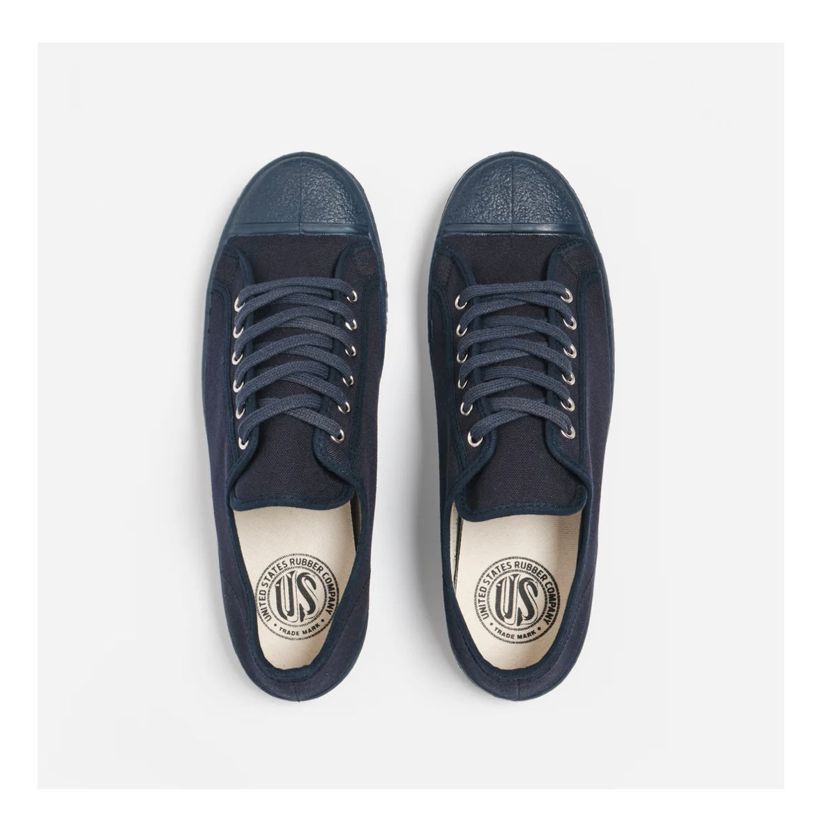 US Rubber Military Low Top - Navy