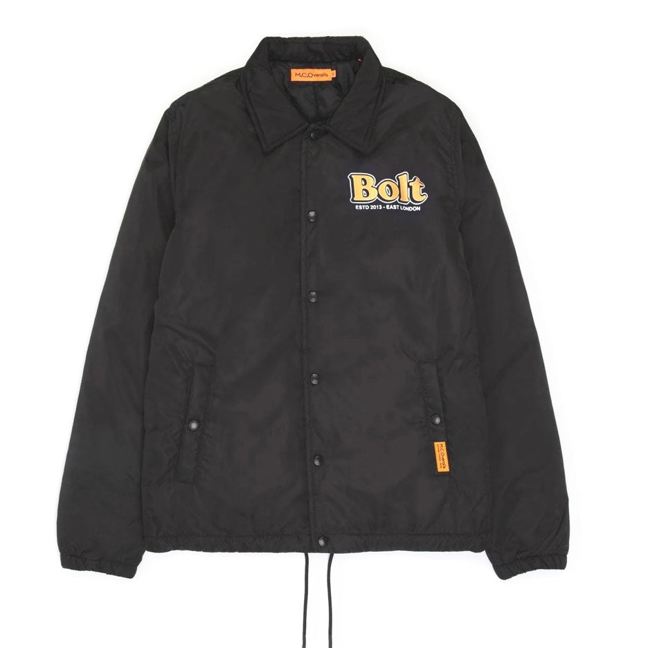 BOLT x Mc Overalls Coach Puffer Jacket (Crow)