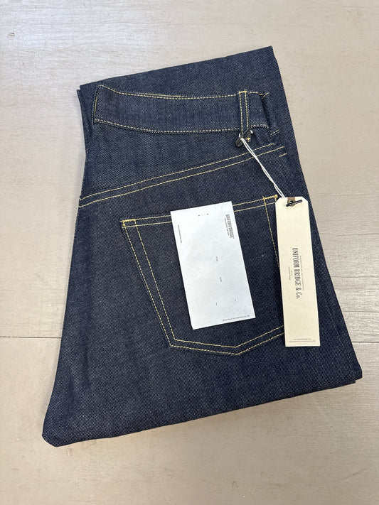 Uniform Bridge Selvedge Denim Pants - Indigo