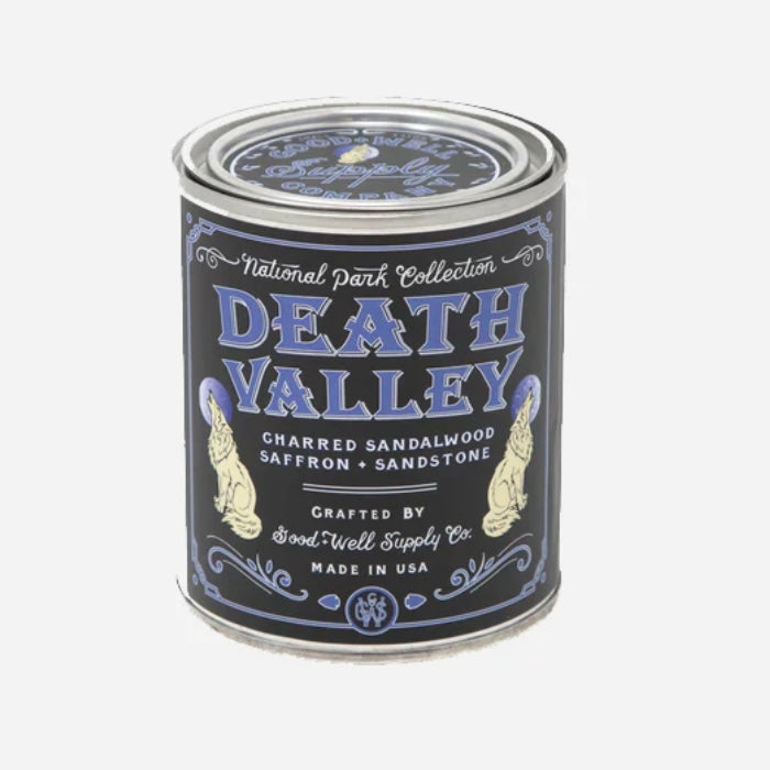 Good & Well Supply CO 8oz National Park Candle -Death Valley