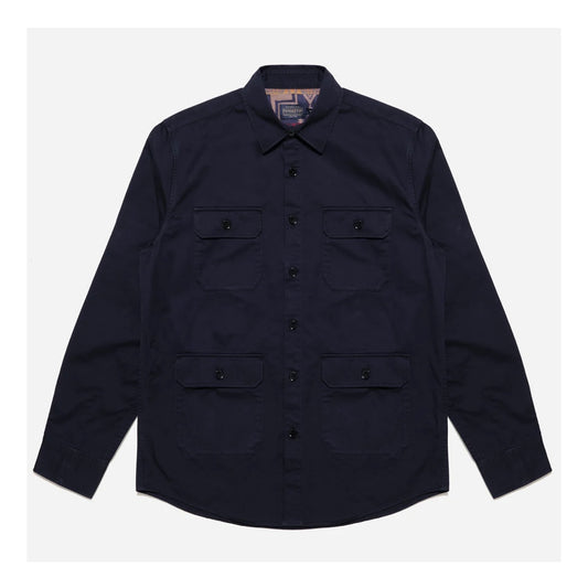 Pendleton Patchwork Explorers shirt (Harding capsule) Navy/Harding