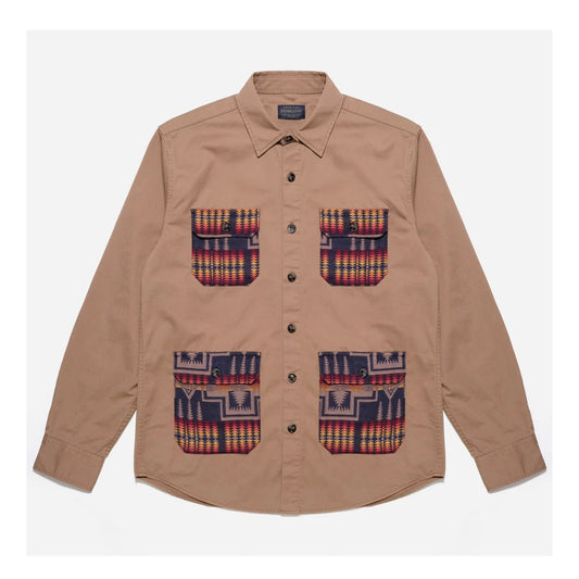 Pendleton Hunting Explorer Shirt (The Harding Capsule) - Khaki/Harding