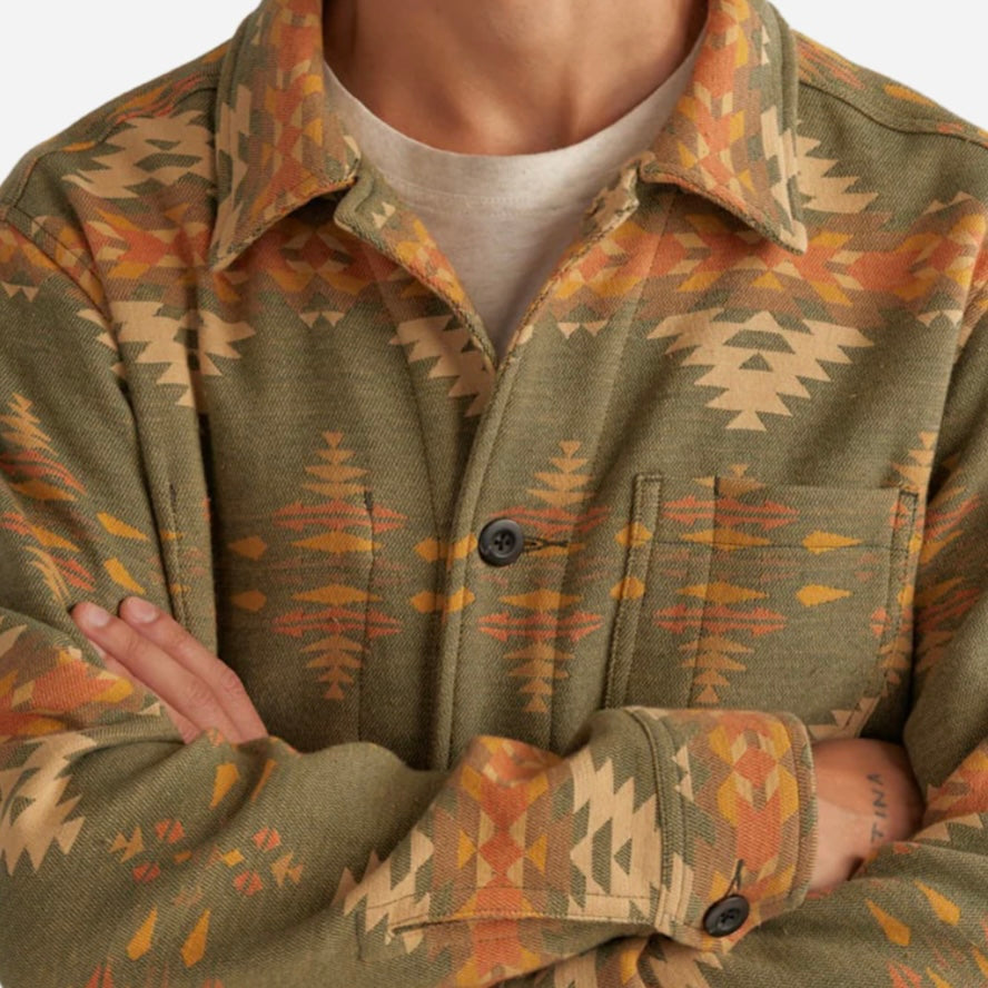 Pendleton Rift Chamois Overshirt - Rancho Arroyo Sage