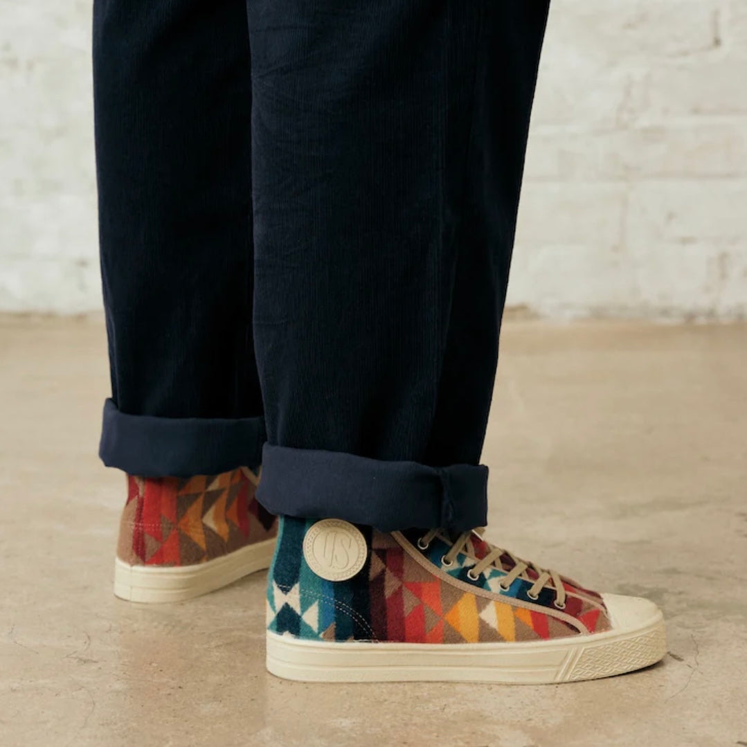 Pendleton X US Rubber Company Hi Top Pilot Rock