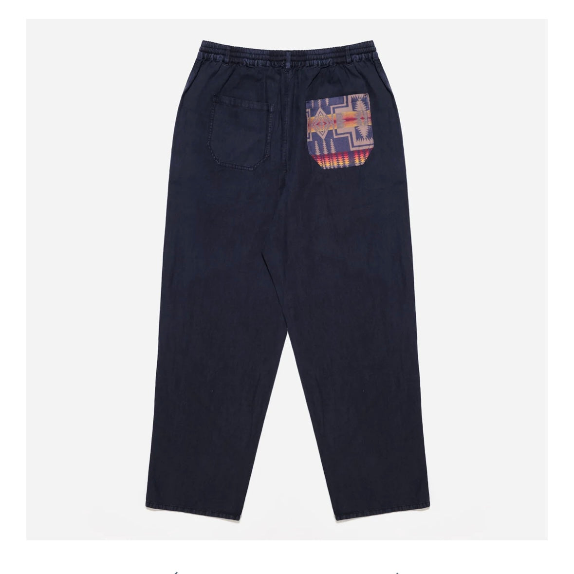 Pendleton Utility Patchwork Pant (The Harding Capsule) - Navy/Harding