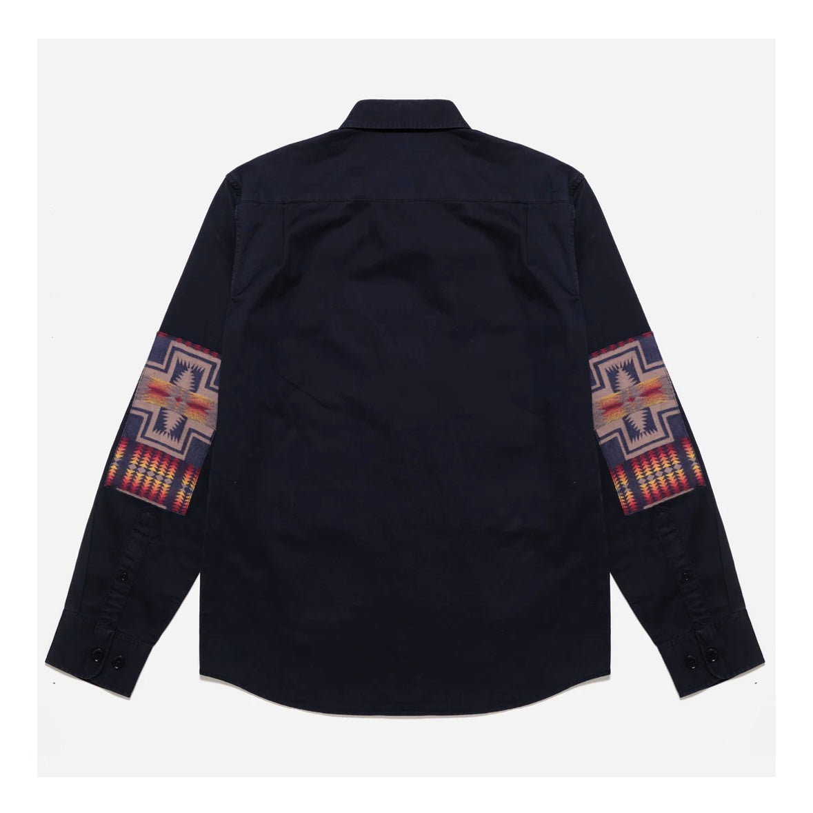 Pendleton Patchwork Explorers shirt (Harding capsule) Navy/Harding