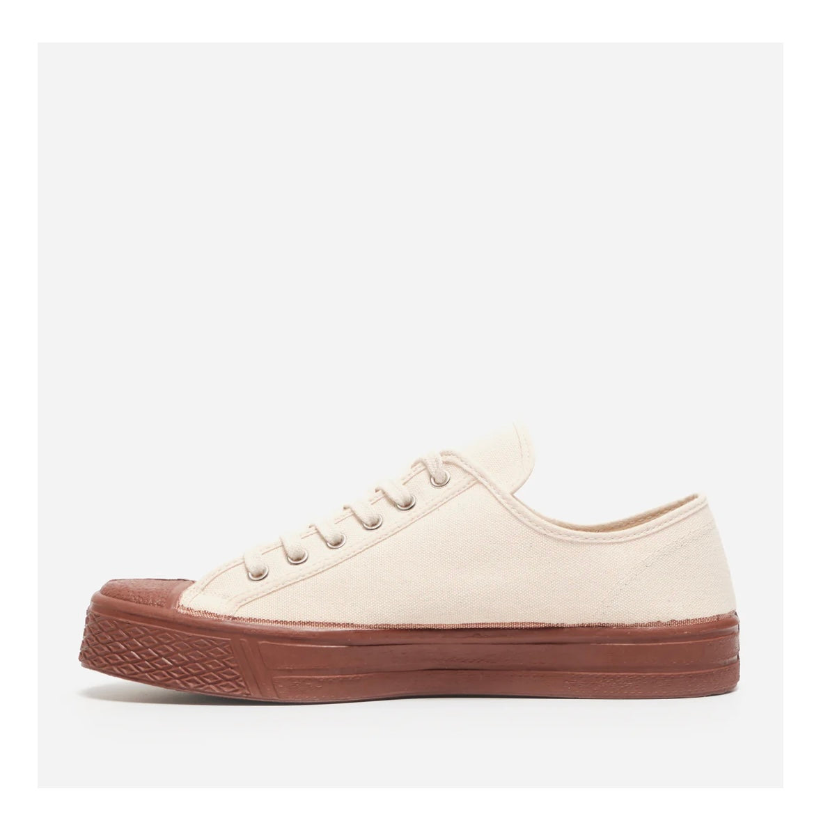 US Rubber Military Low Top - off white/brown