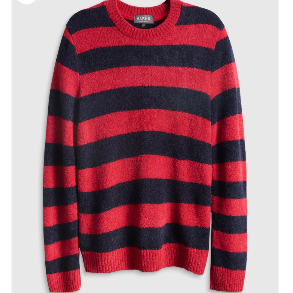 RAKER The Jones Stripe-  Boucle Knit