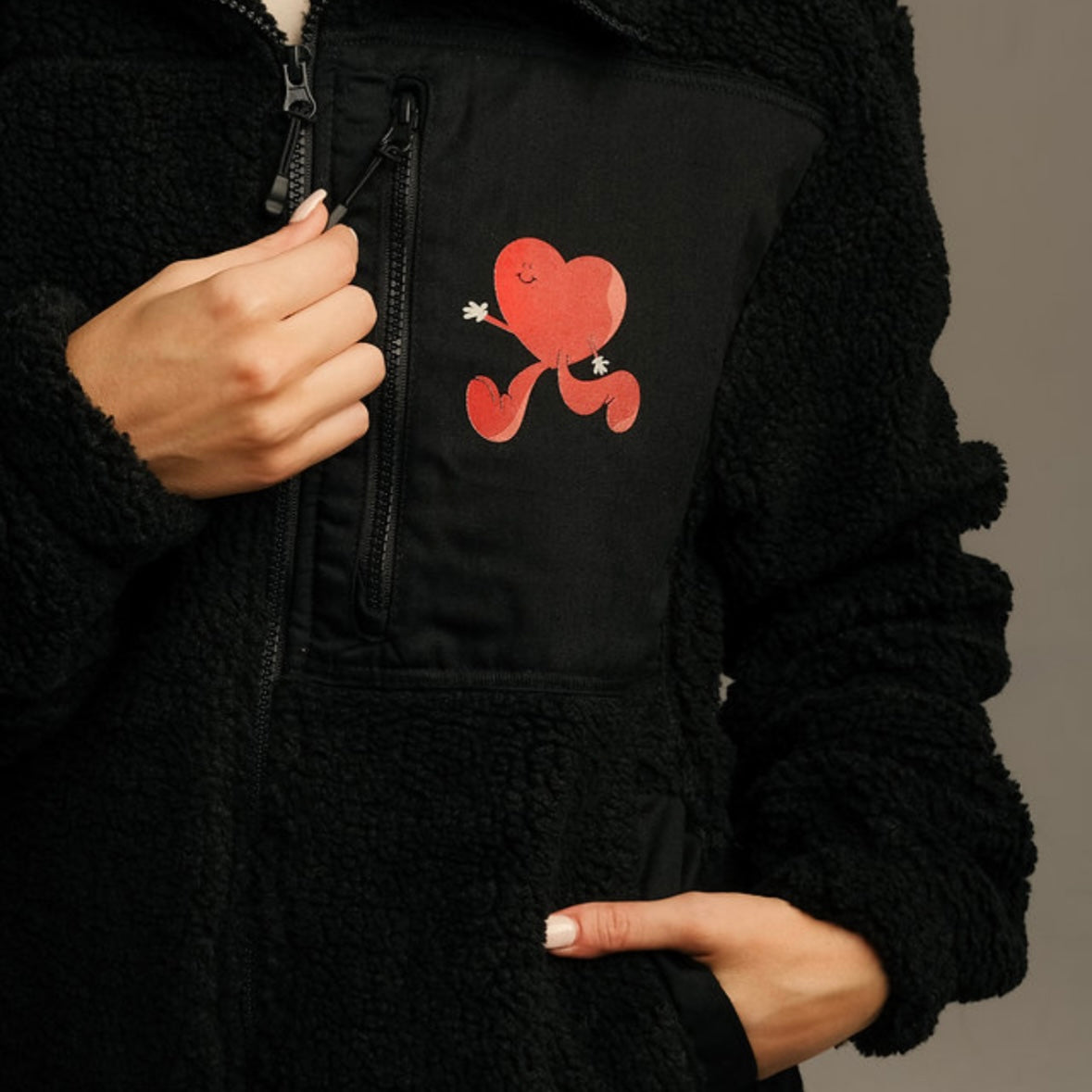 Lovers Club Hearthur Fleece Jacket