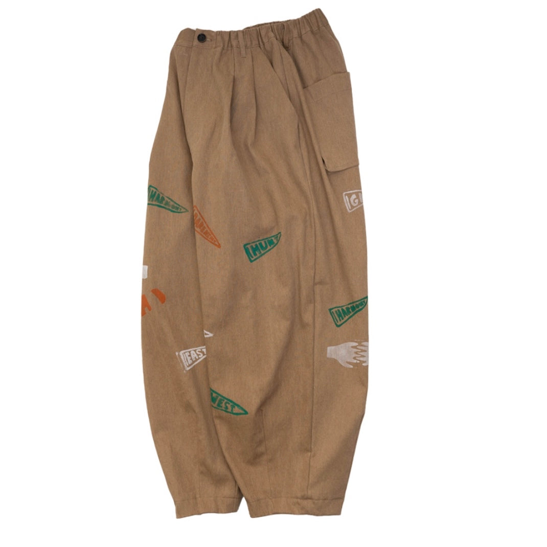 Darenimo Hand Printed Balloon Pants