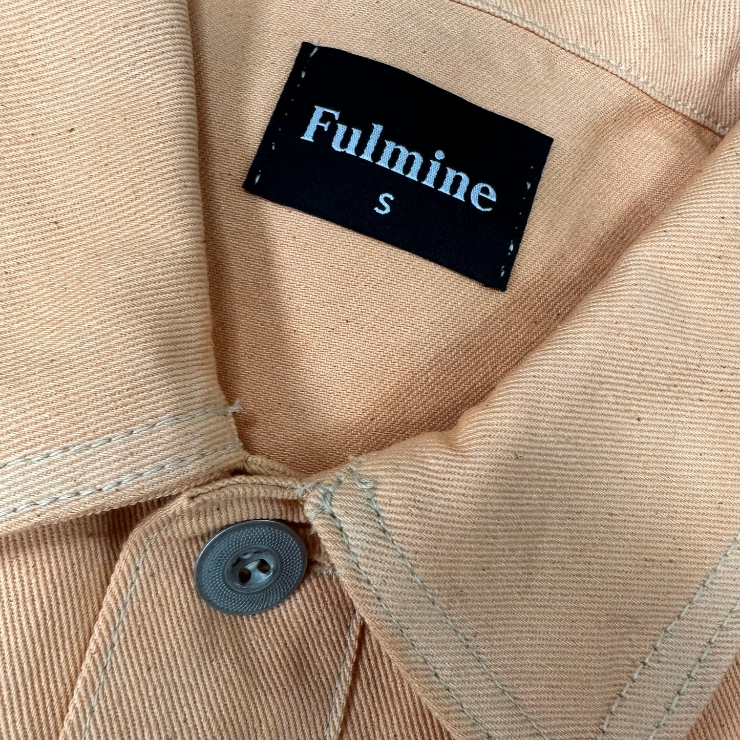 Fulmine US Army Hand Dyed Denim Popover