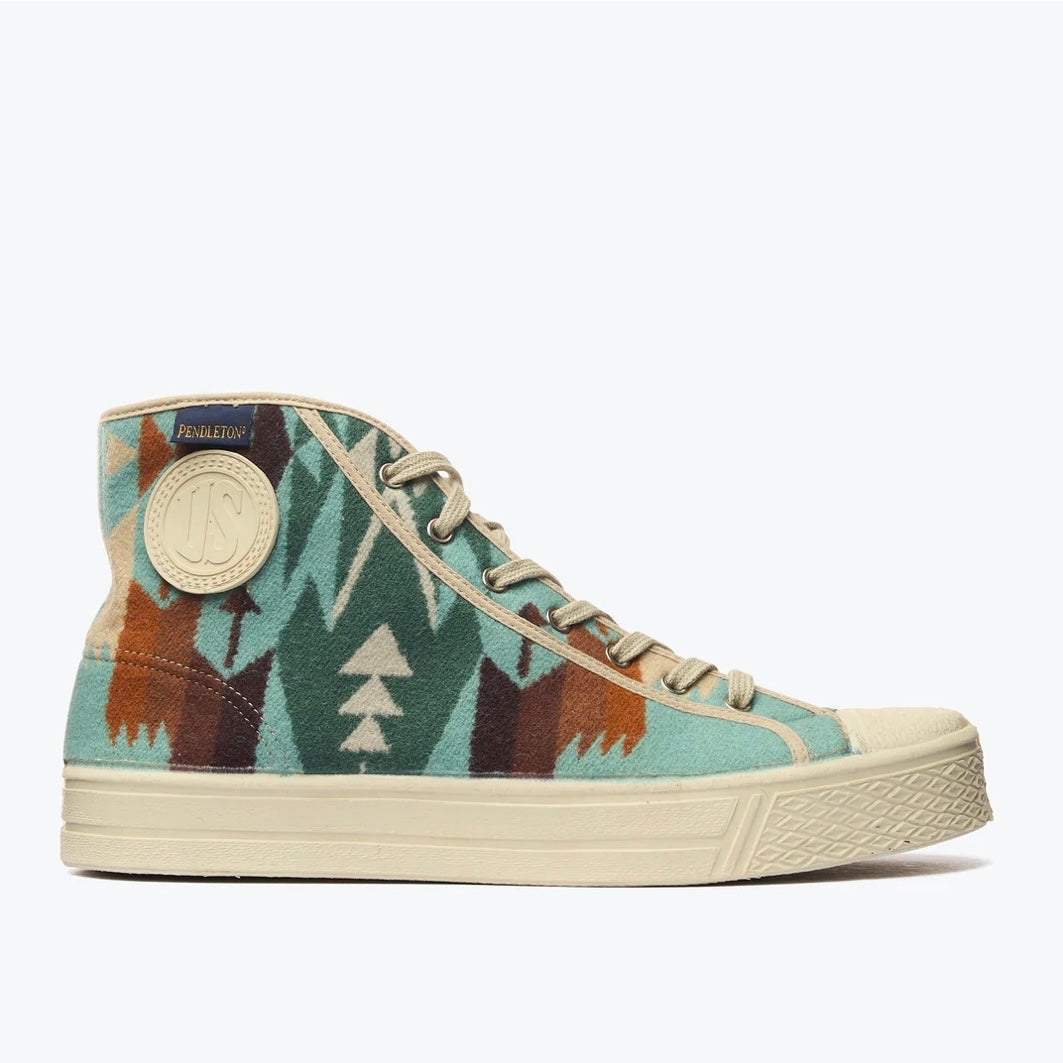 Pendleton X US Rubber Company Hi Top Tuscon Aqua