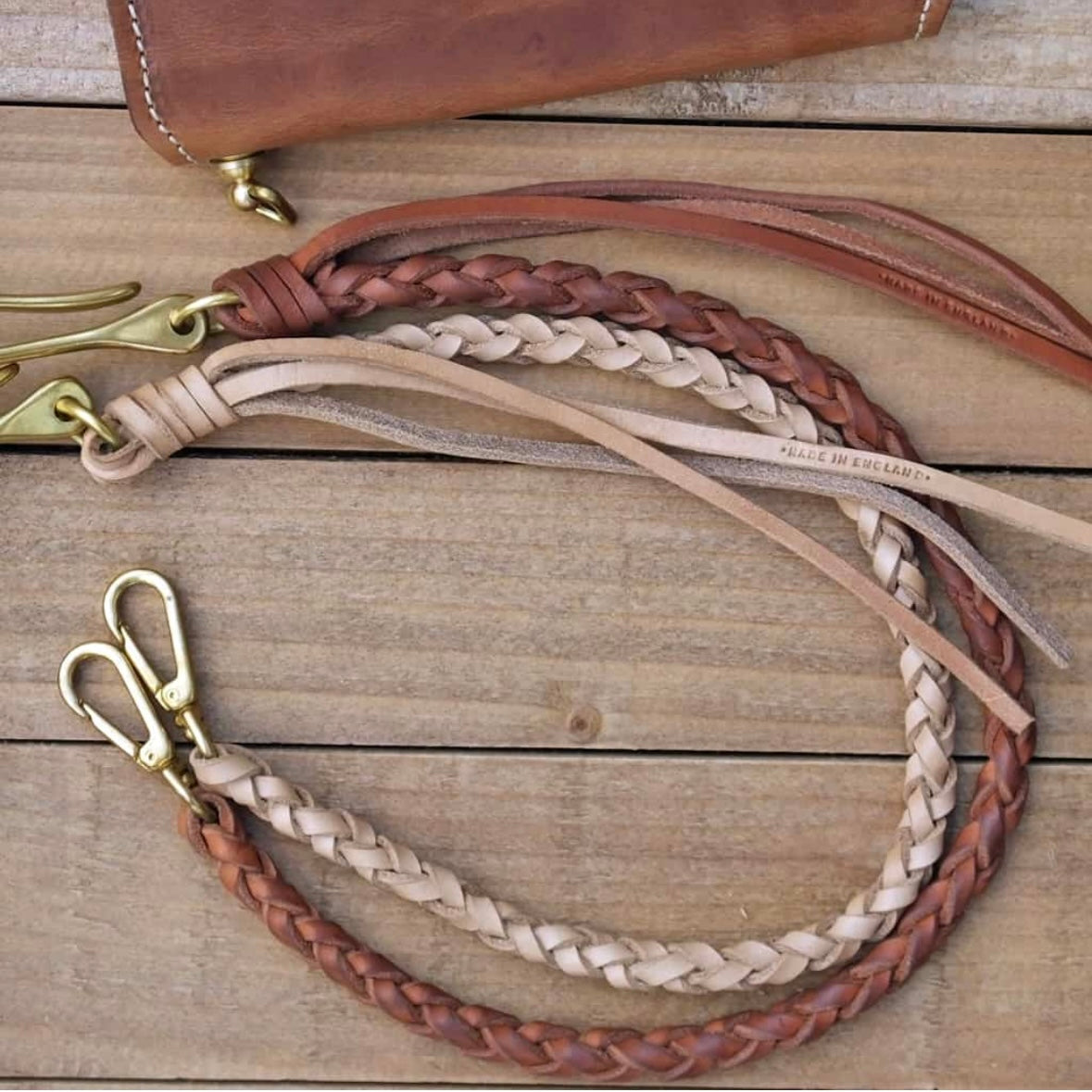 Barnes and Moore Hand Braided Wallet Tether