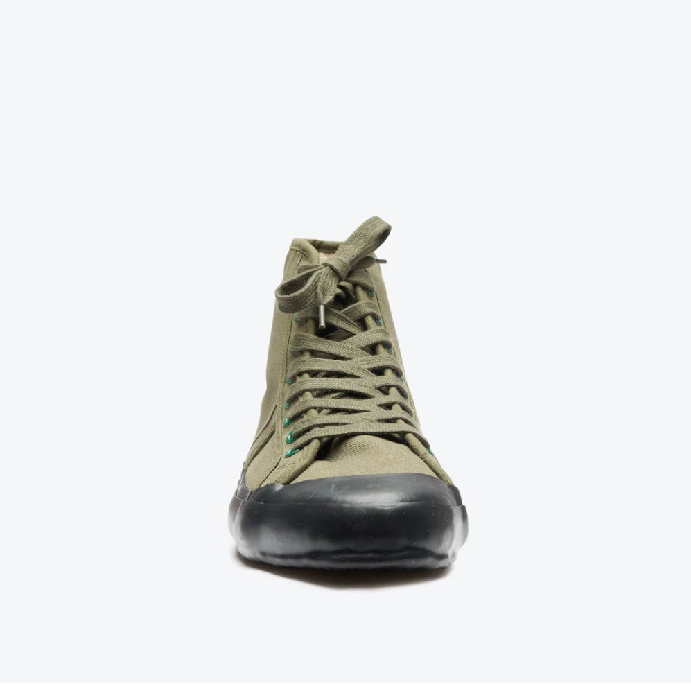 US Rubber Lot 009 Hi Top - Army/Black