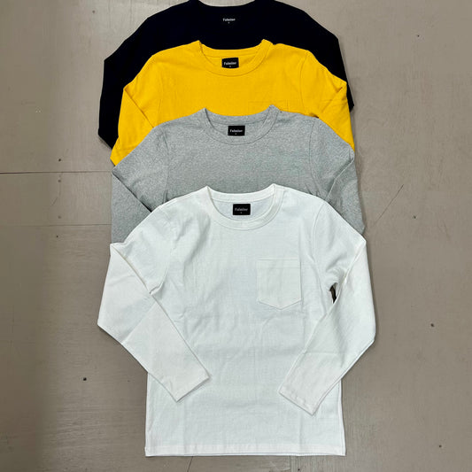 Fulmine Heavyweight Long sleeved pocket Tee