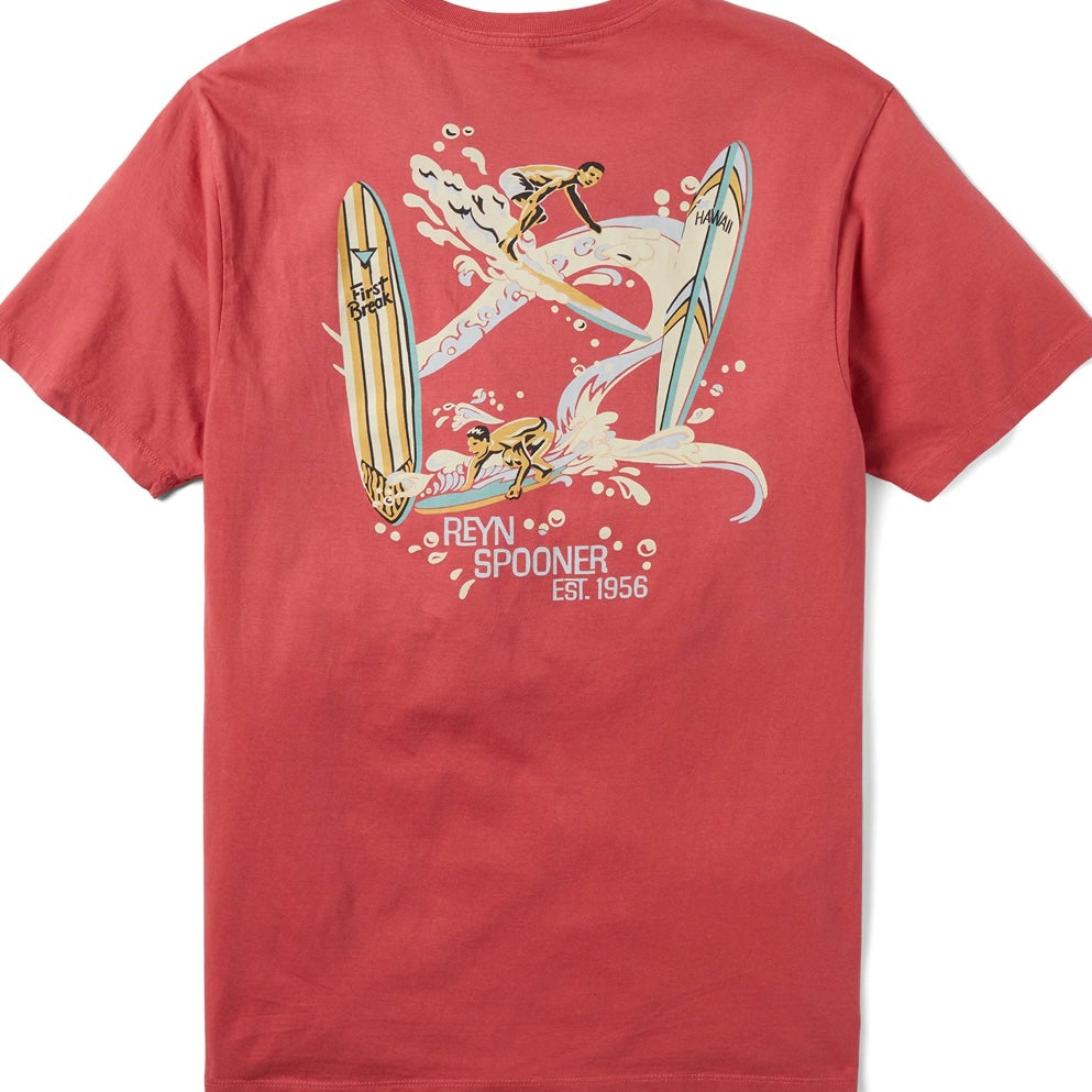 Reyn Spooner Vintage Longboards T-Shirt