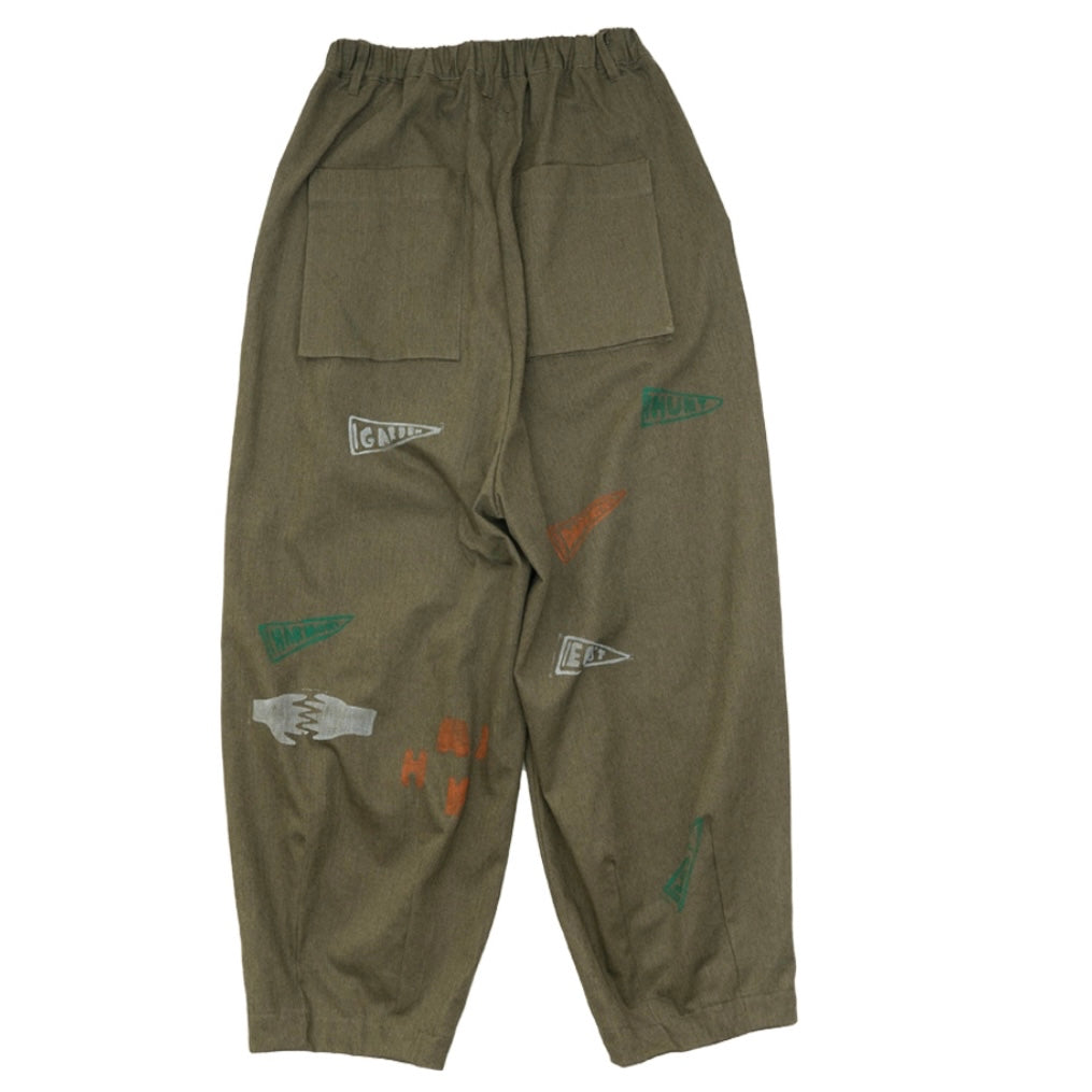 Darenimo Hand Printed Balloon Pants