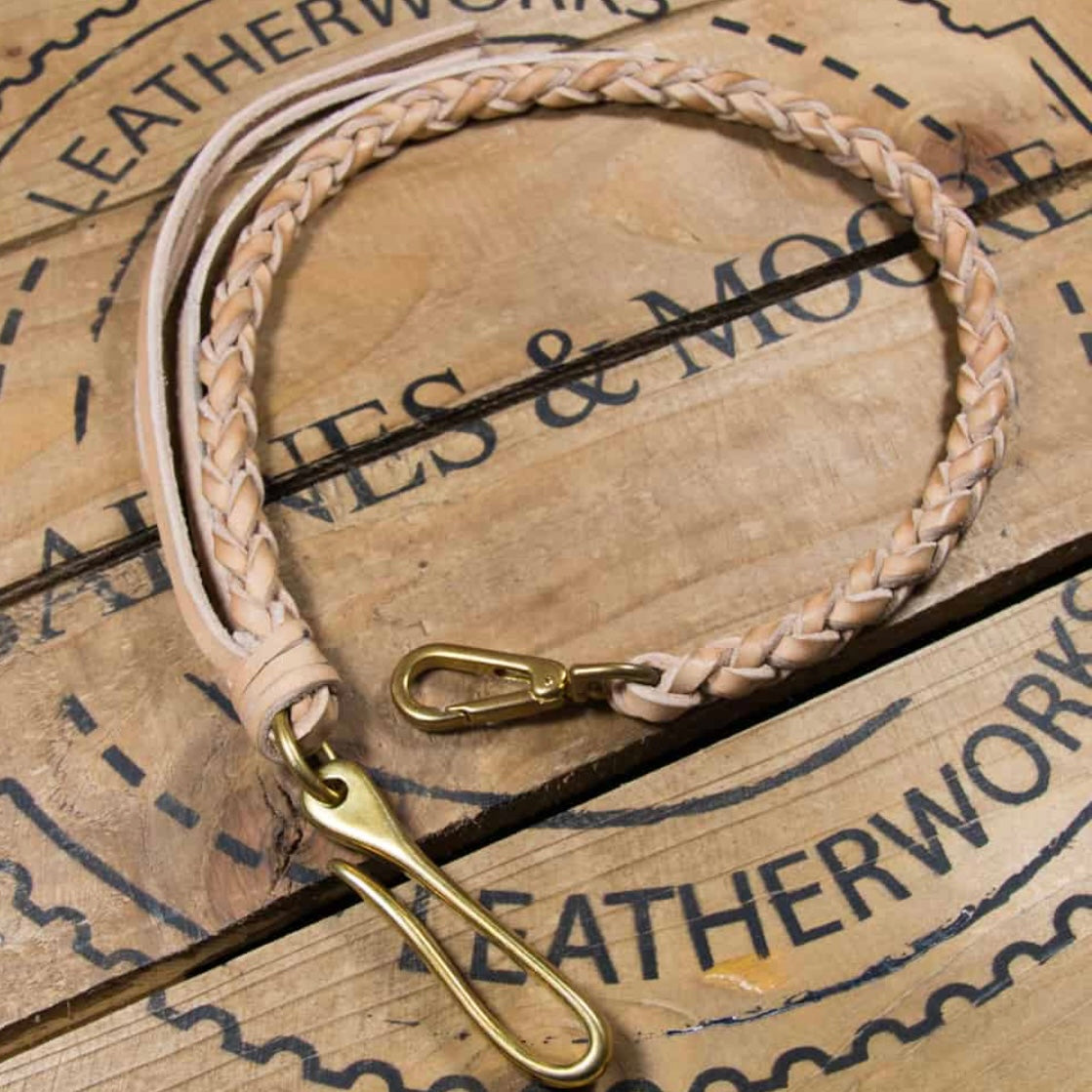 Barnes and Moore Hand Braided Wallet Tether