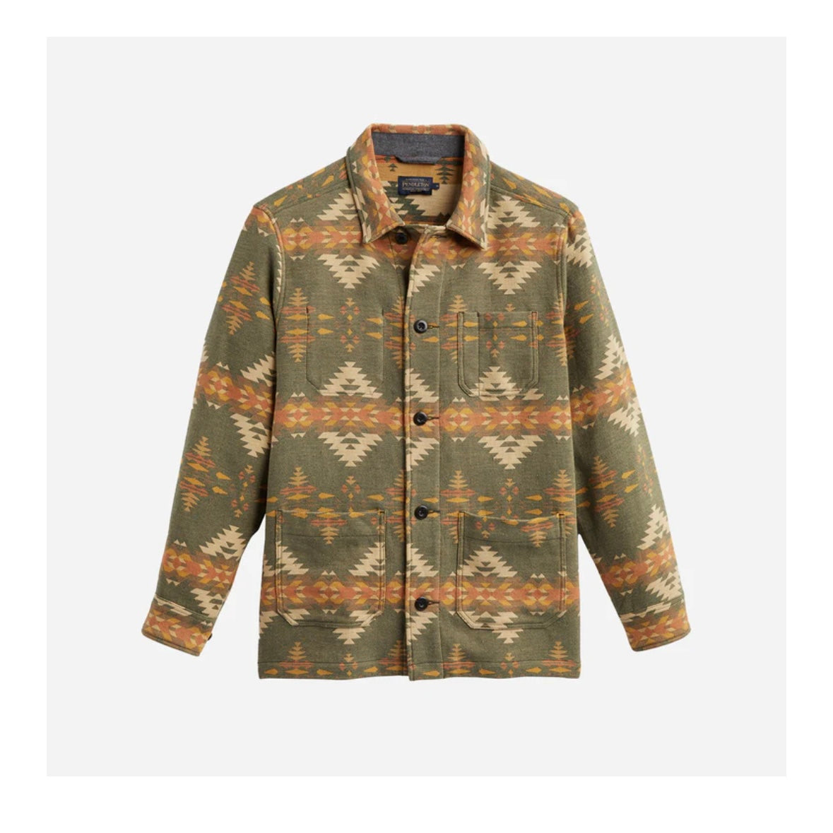 Pendleton Rift Chamois Overshirt - Rancho Arroyo Sage