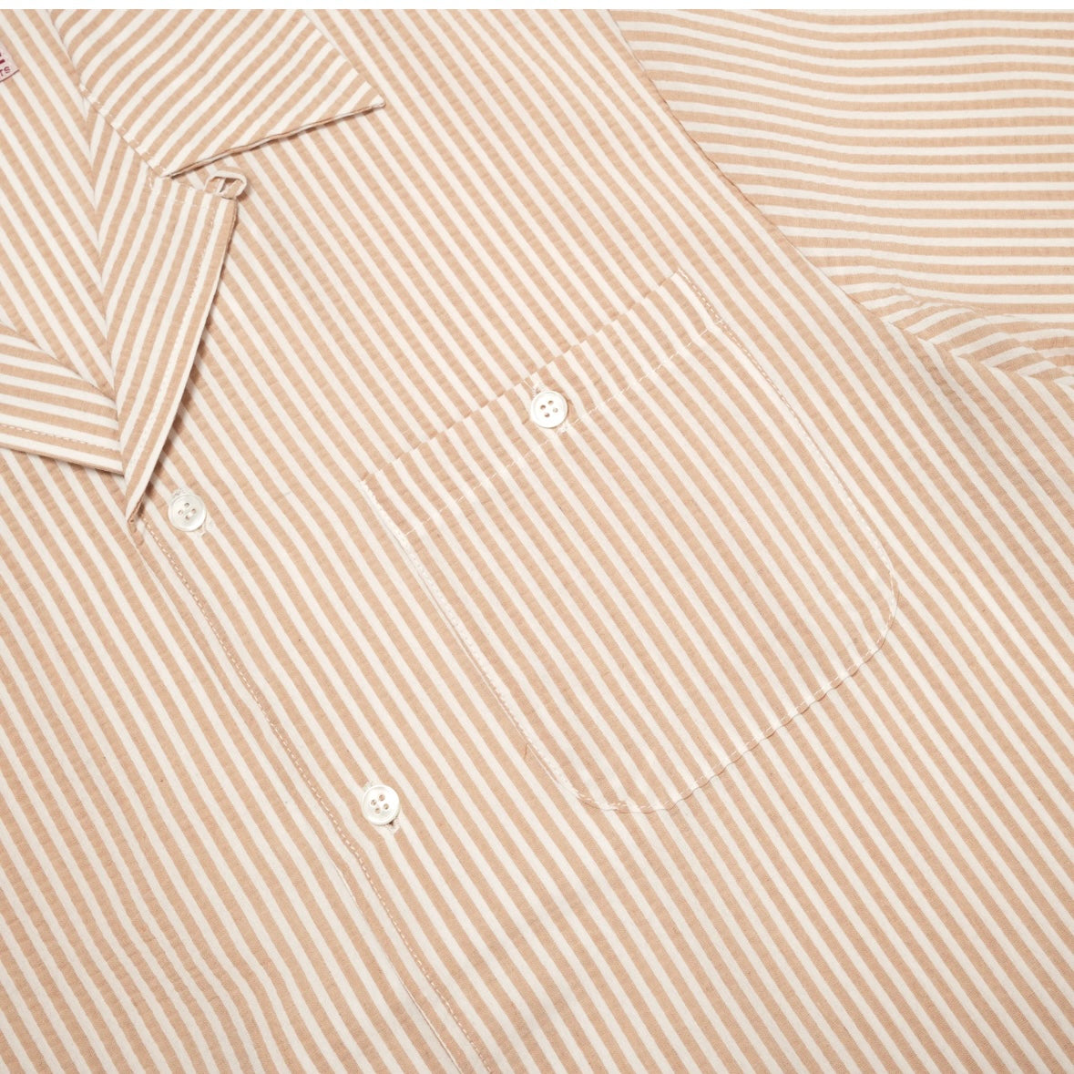 Dubbleware Quincy Seersucker Short Sleeved Shirt