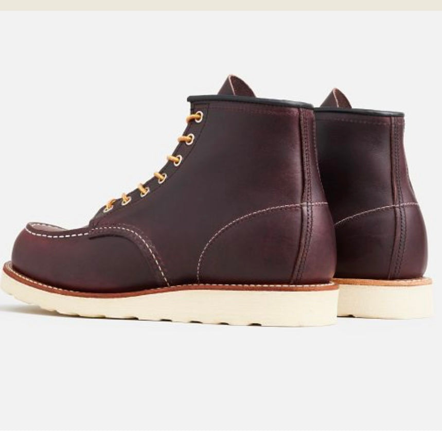 Red Wing 8847 Black Cherry Moc Toe Excalibur Leather