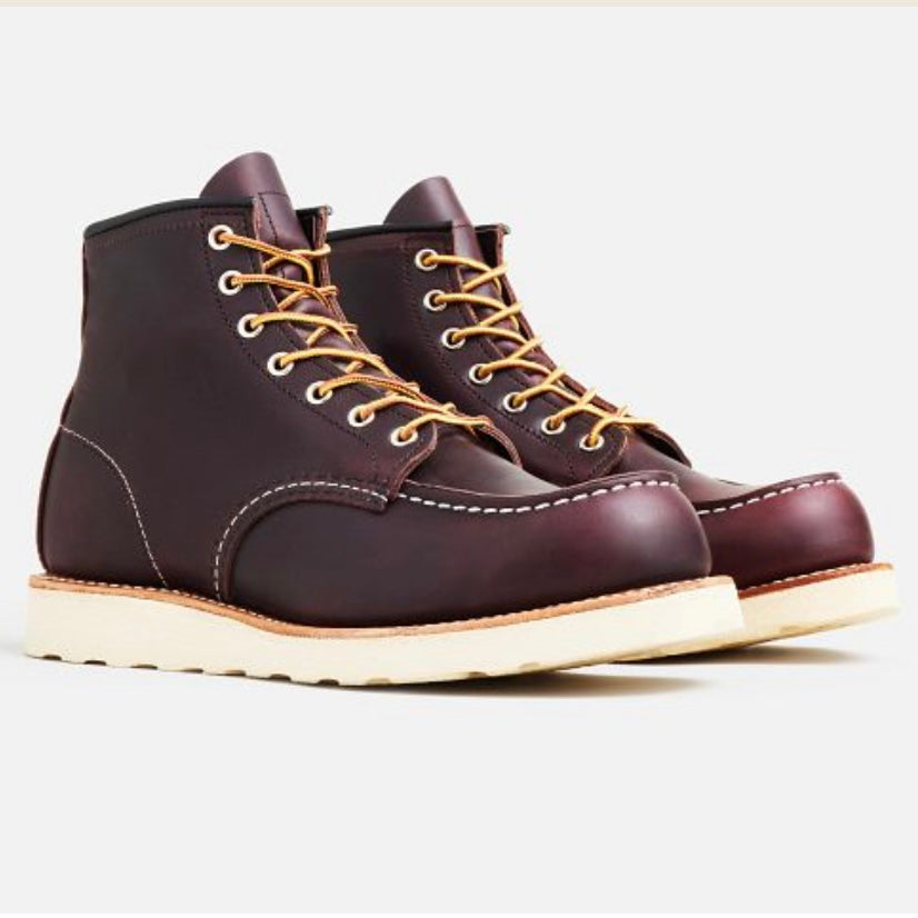 Red Wing 8847 Black Cherry Moc Toe Excalibur Leather