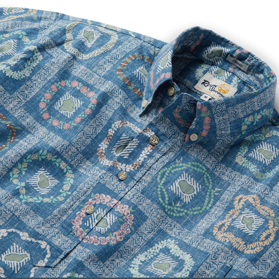 Reyn Spooner Island Lei Pullover Shirt