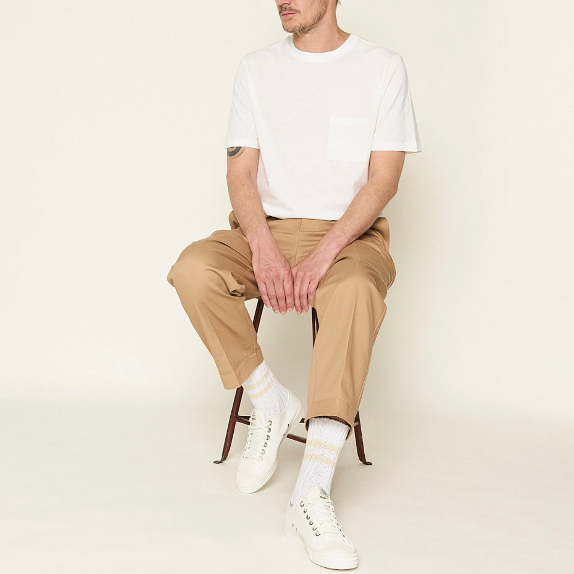 Merz b. Schwanen chino 9.2oz relaxed fit