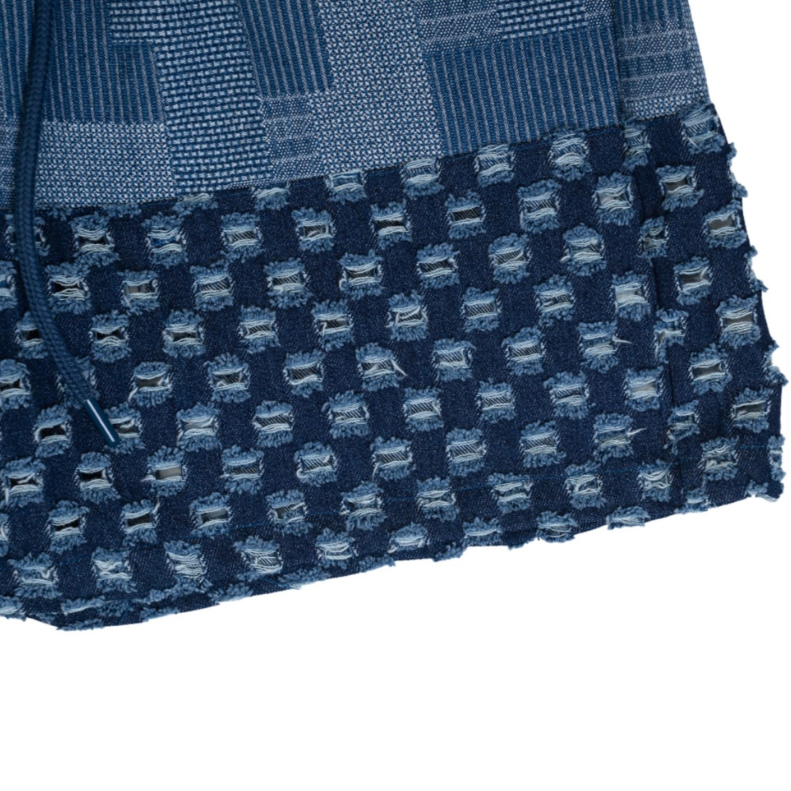 Darenimo Denim Jacquard Shorts