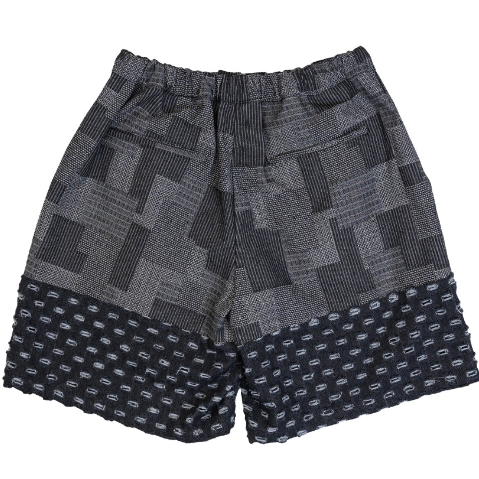 Darenimo Denim Jacquard Shorts