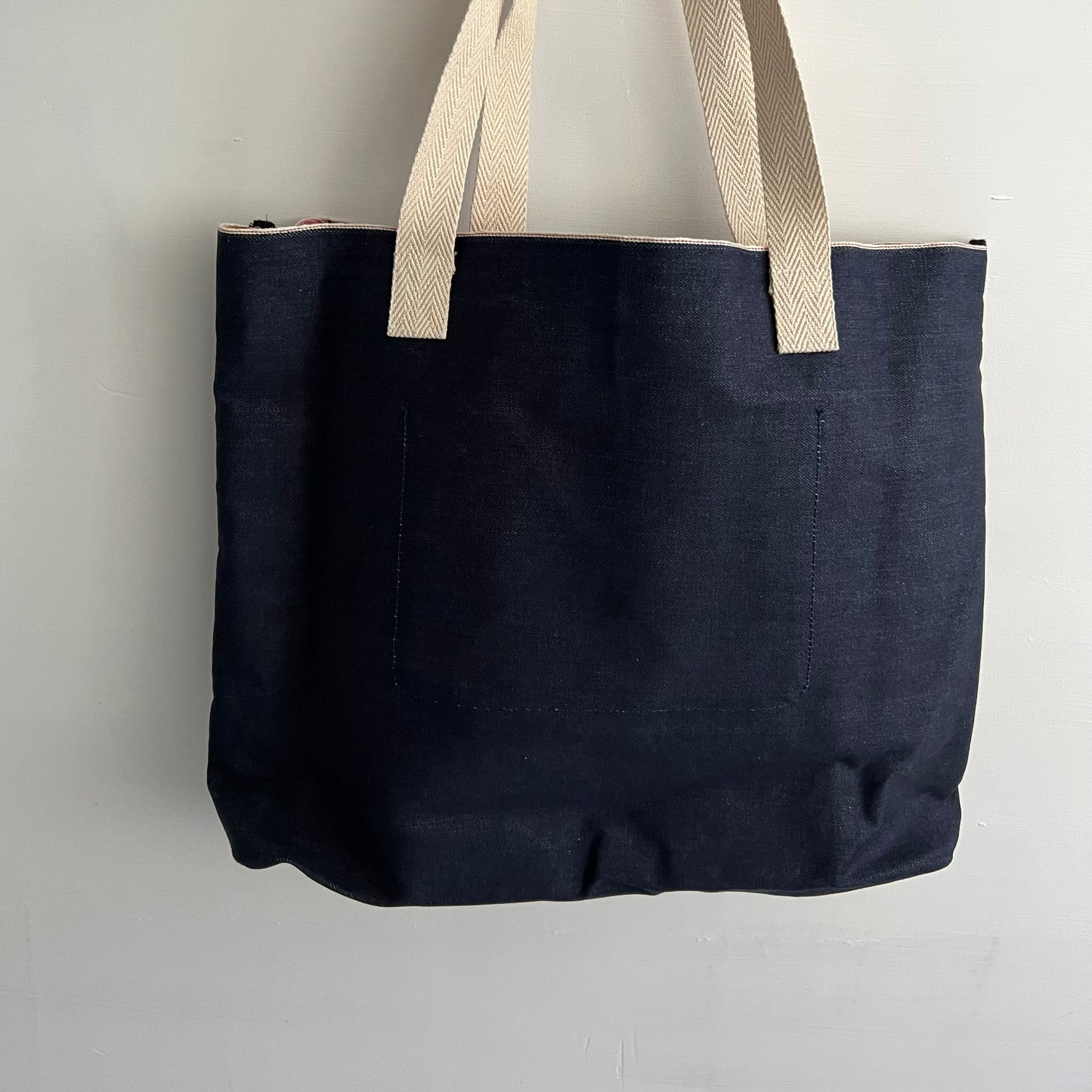 Bramby Supply Co Selvedge Denim Lined Bag