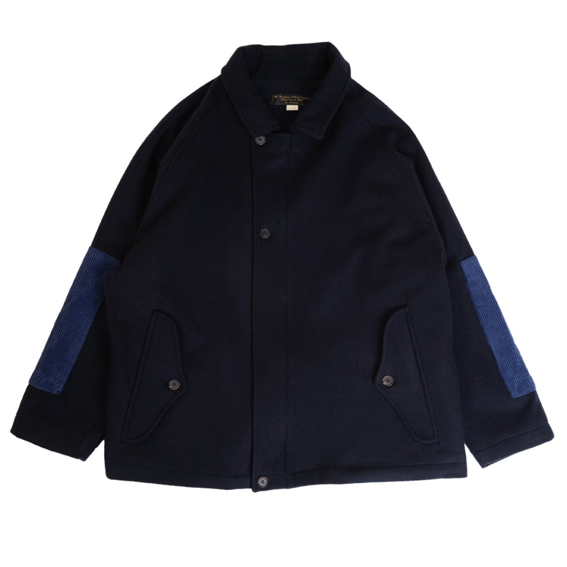 Darenimo Wool Arm Patch Coat