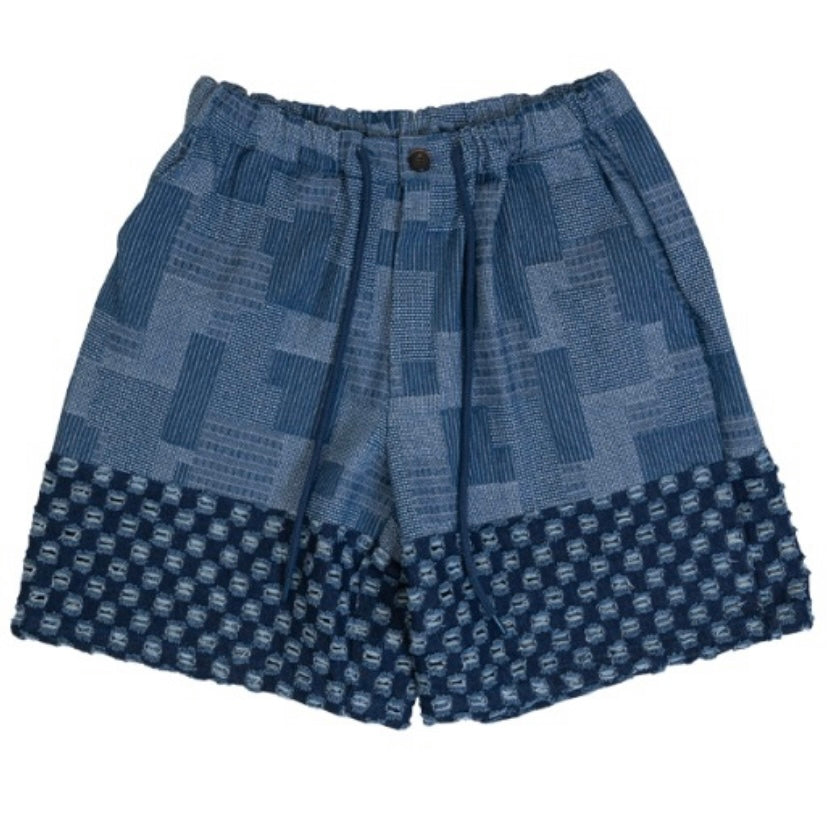 Darenimo Denim Jacquard Shorts