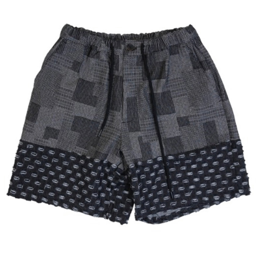 Darenimo Denim Jacquard Shorts