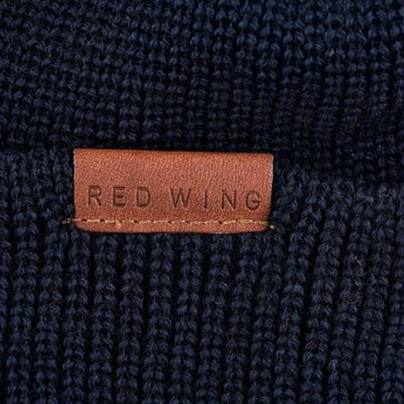 Red Wing Merino Wool Beanie Hat