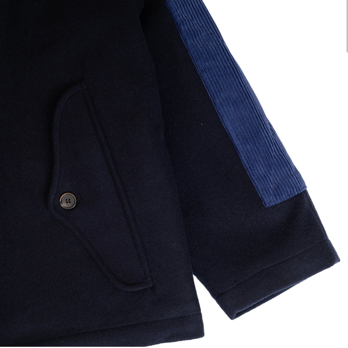 Darenimo Wool Arm Patch Coat